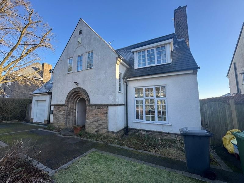 Front of the house in Adel, Leeds before the work started