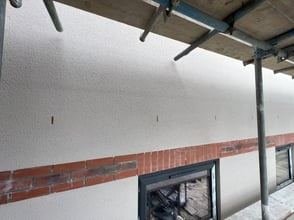 View of the nursing home in Blackburn after monocouche render, photo 16