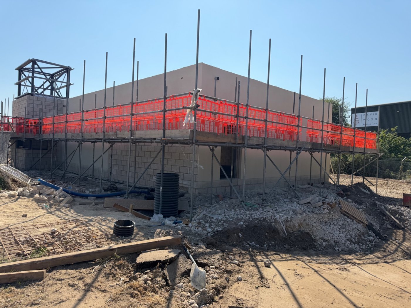 Rendering work in progress at Starbucks in Spalding