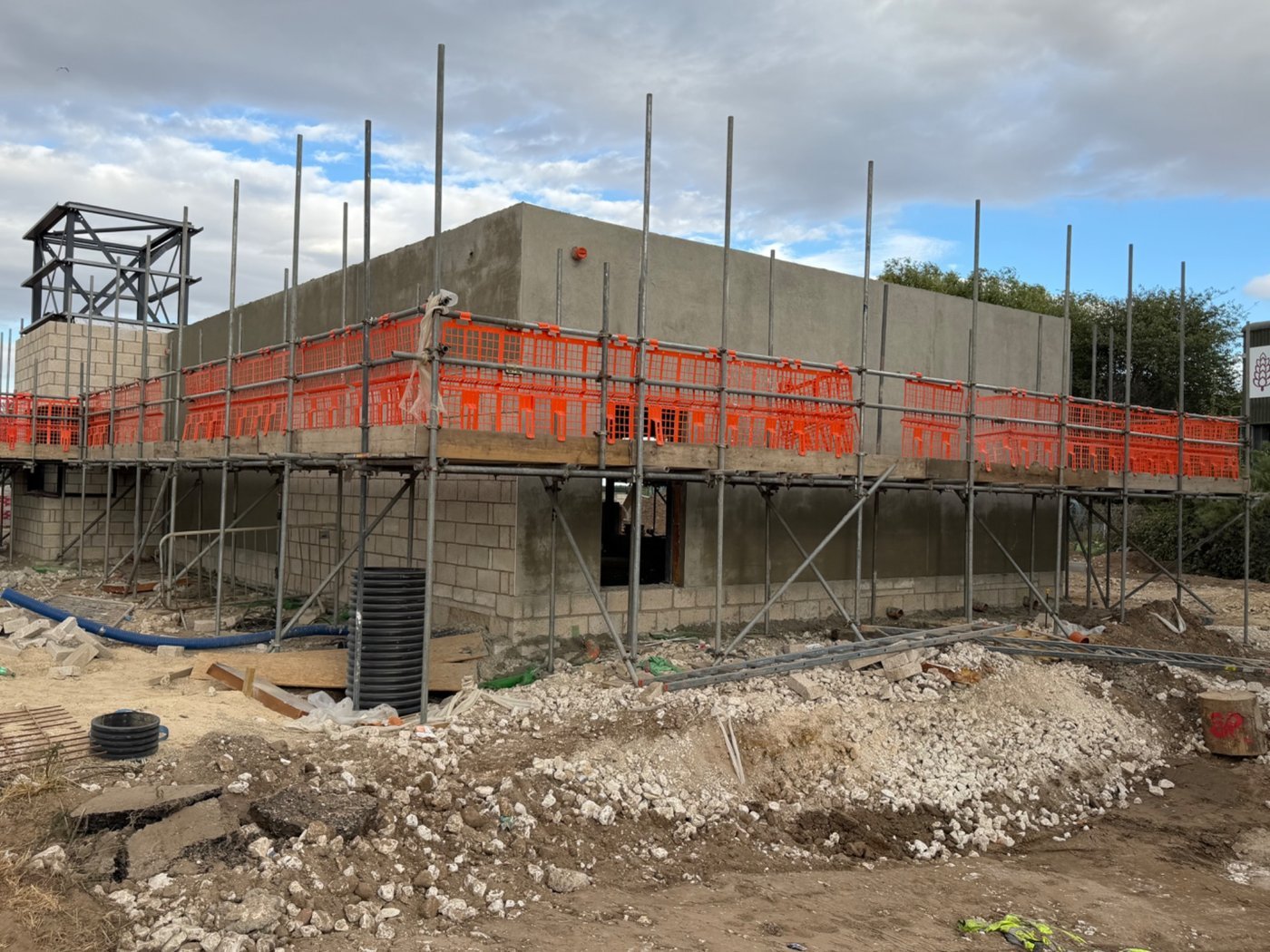 Rendering work in progress at Starbucks in Spalding