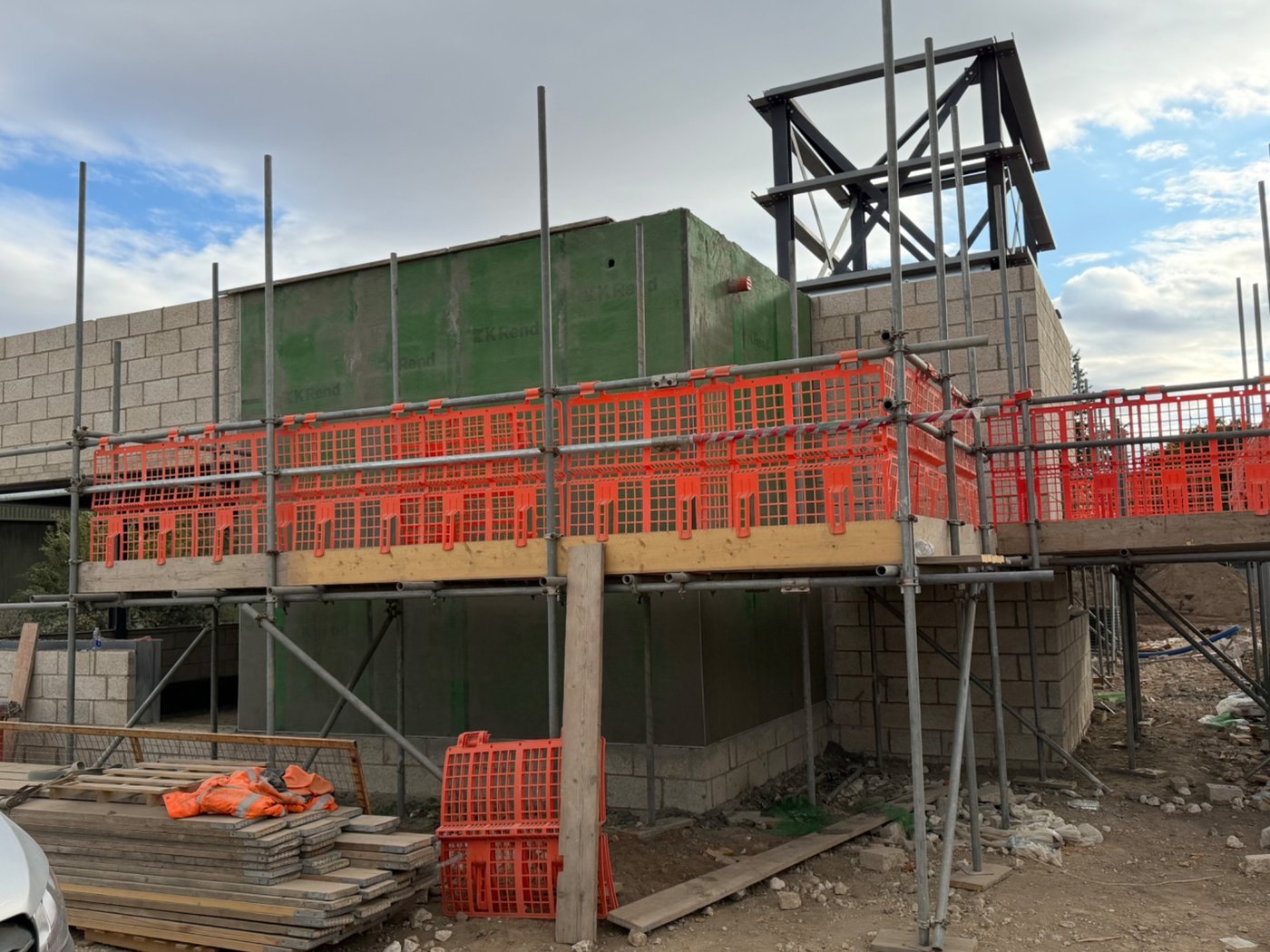 Rendering work in progress at Starbucks in Spalding