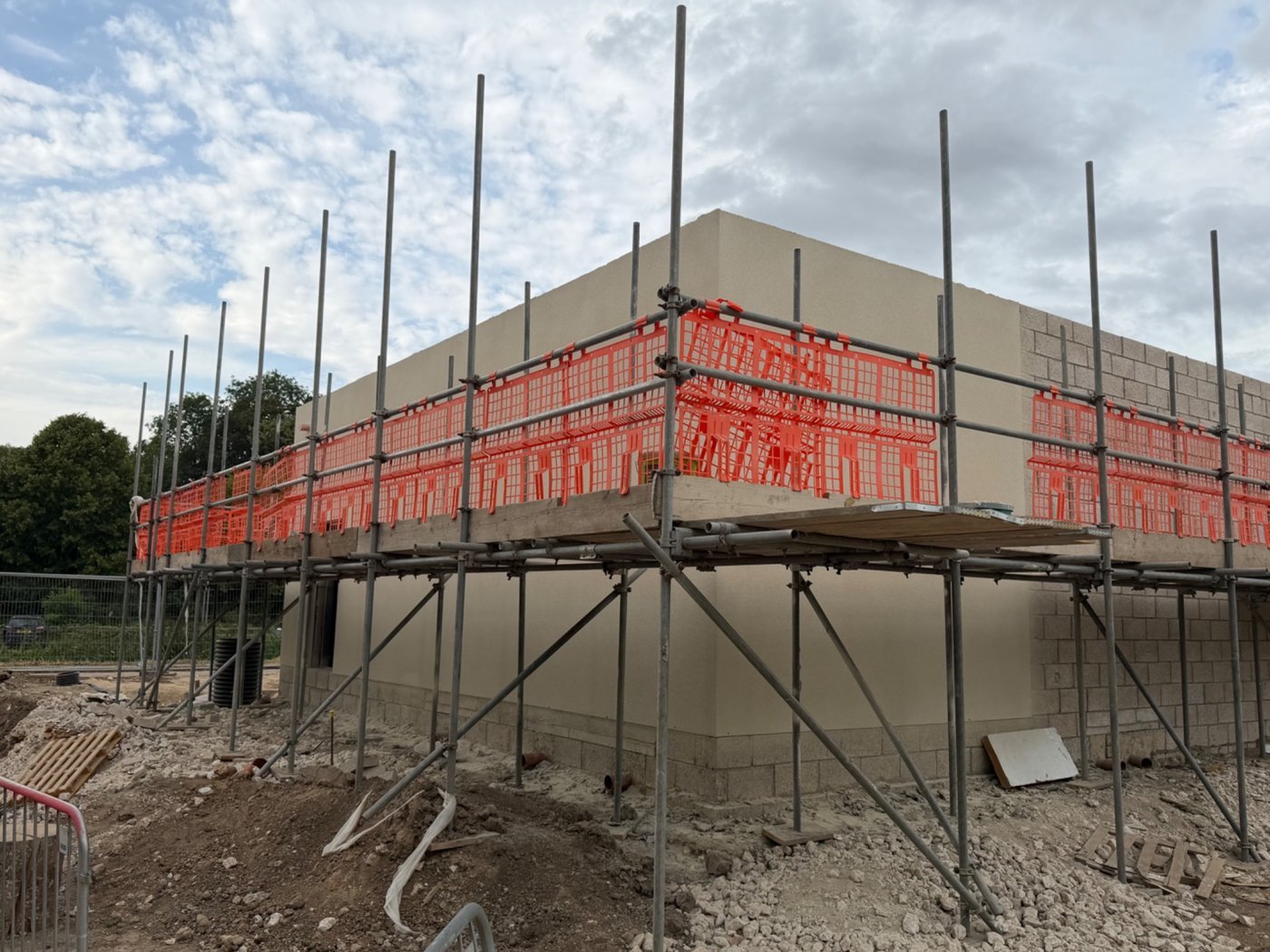 Rendering work in progress at Starbucks in Spalding
