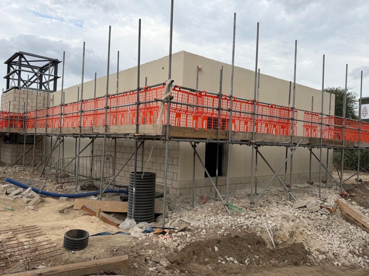 Rendering work in progress at Starbucks in Spalding