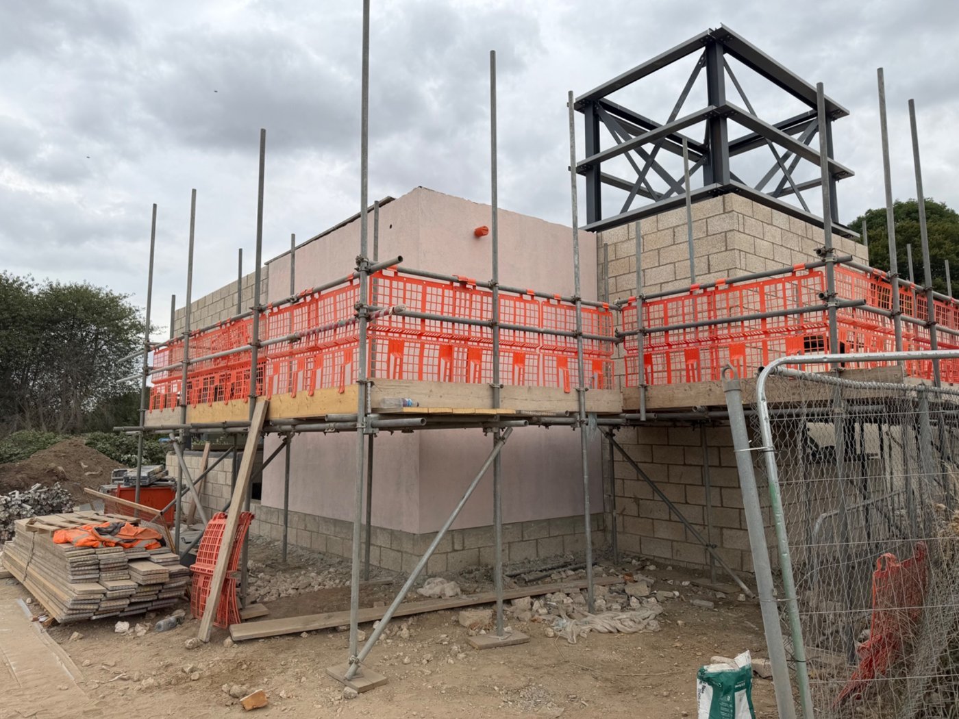 Rendering work in progress at Starbucks in Spalding
