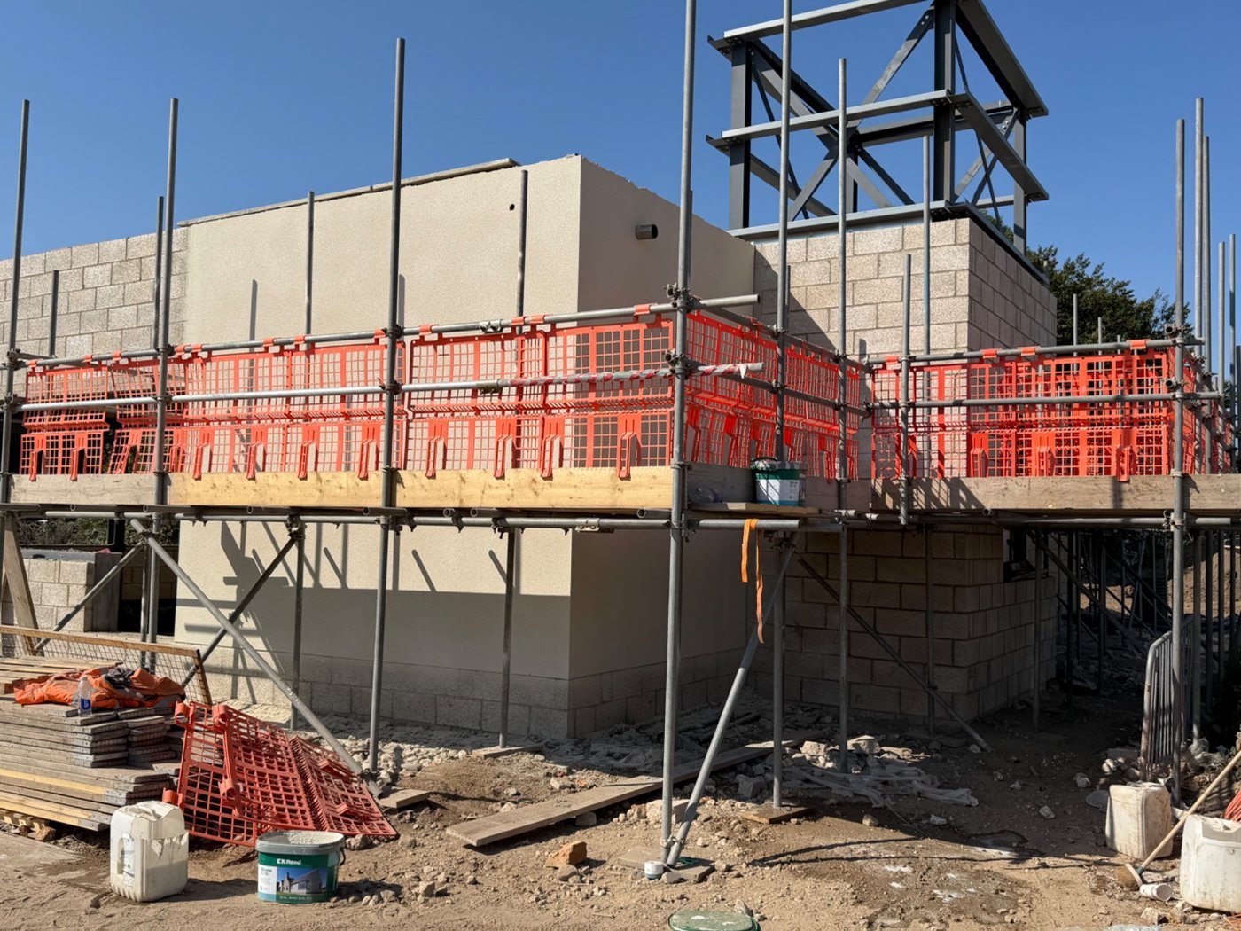 Rendering work in progress at Starbucks in Spalding