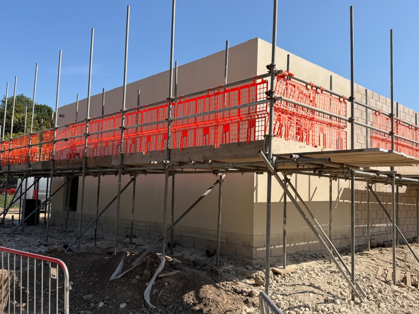 Rendering work in progress at Starbucks in Spalding